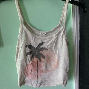 Cropped Aeropostale tank top